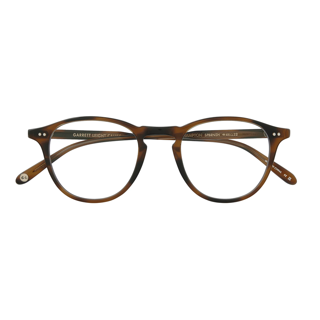 Garrett Leight | Hampton | Spotted Brown Shell
