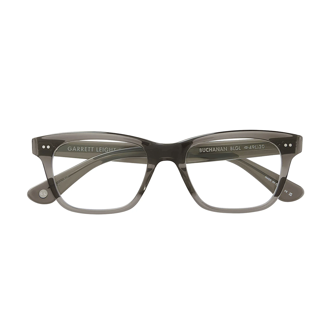 Garrett Leight | Buchanan | Black Glass