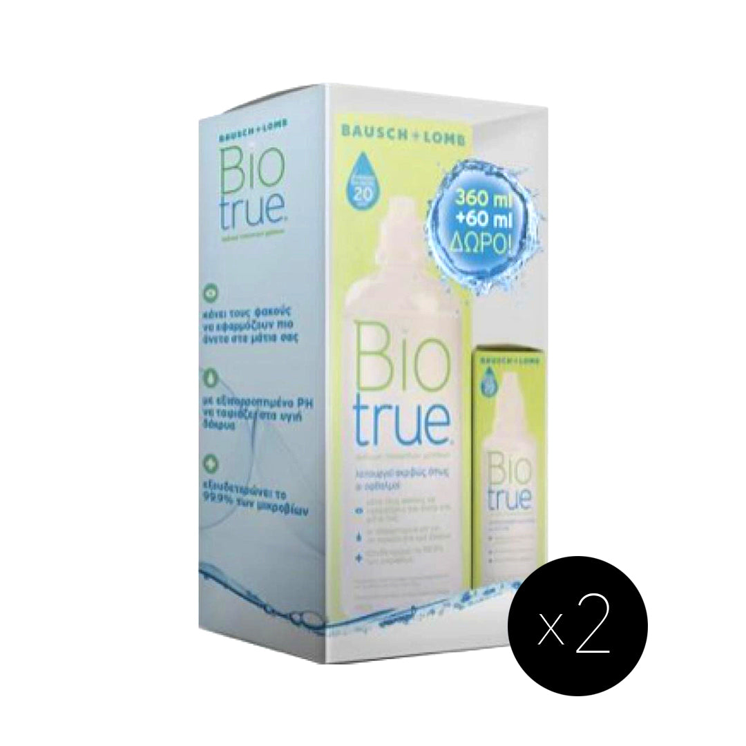 Bausch + Lomb | 2 x Biotrue 360ml+60ml