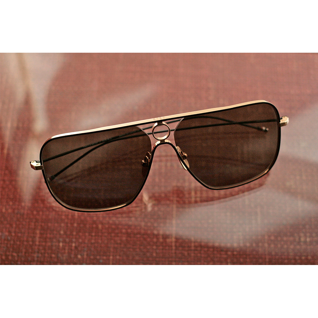 THOM BROWNE | GOLD AVIATOR