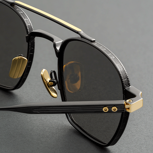 Cutler & Gross | Cranley 1425 | Black/Gold