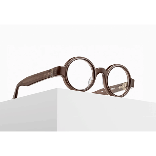 MATSUDA | M1041 | Matte Taupe - Matte Dark Brown