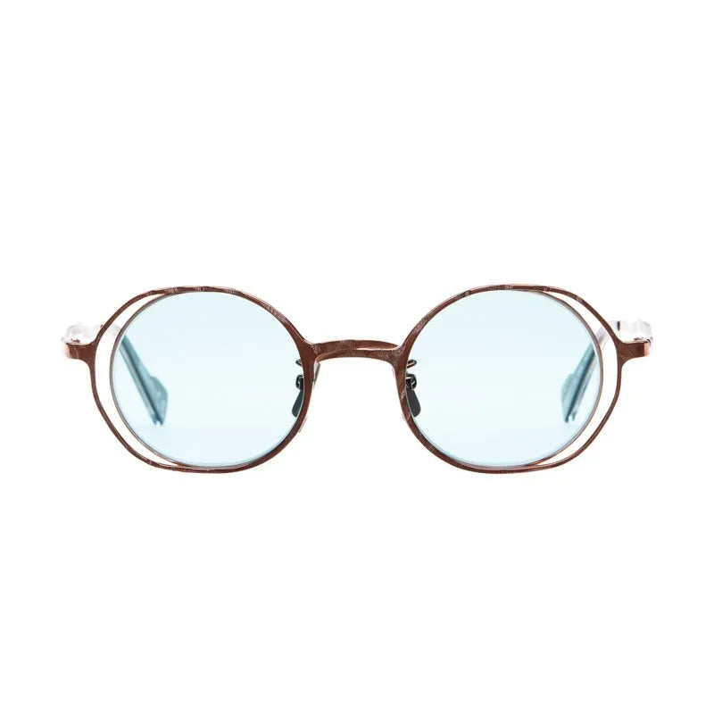 Kuboraum | Mask H11 | Bronze Silver Thread