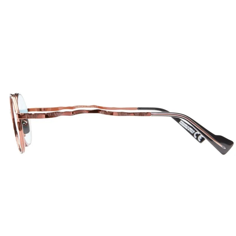Kuboraum | Mask H11 | Bronze Silver Thread