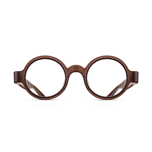 MATSUDA | M1041 | Matte Taupe - Matte Dark Brown