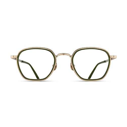 MATSUDA | M3101-I | Brushed Gold - Green