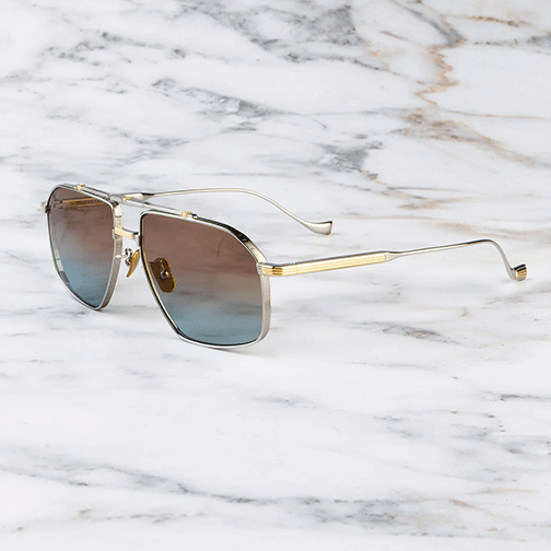 Cutler & Gross | Kensington 1424 | Silver/Gold