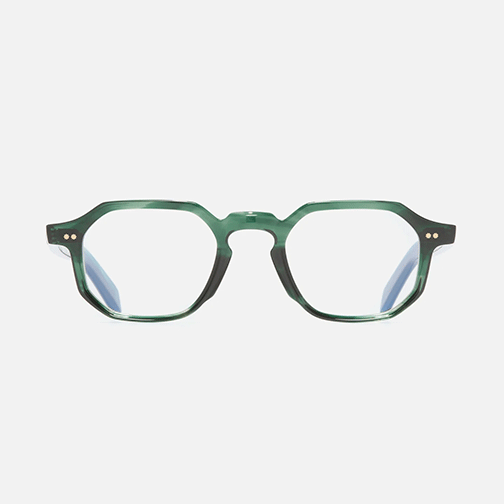 Cutler & Gross | GR11 | Striped Dark Green