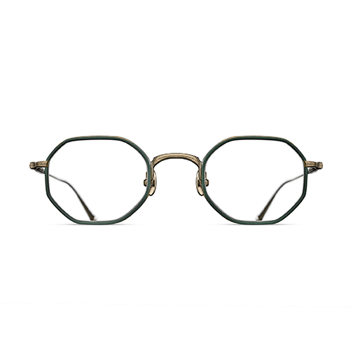 MATSUDA | M3086-i | Antique Gold/Bottle Green