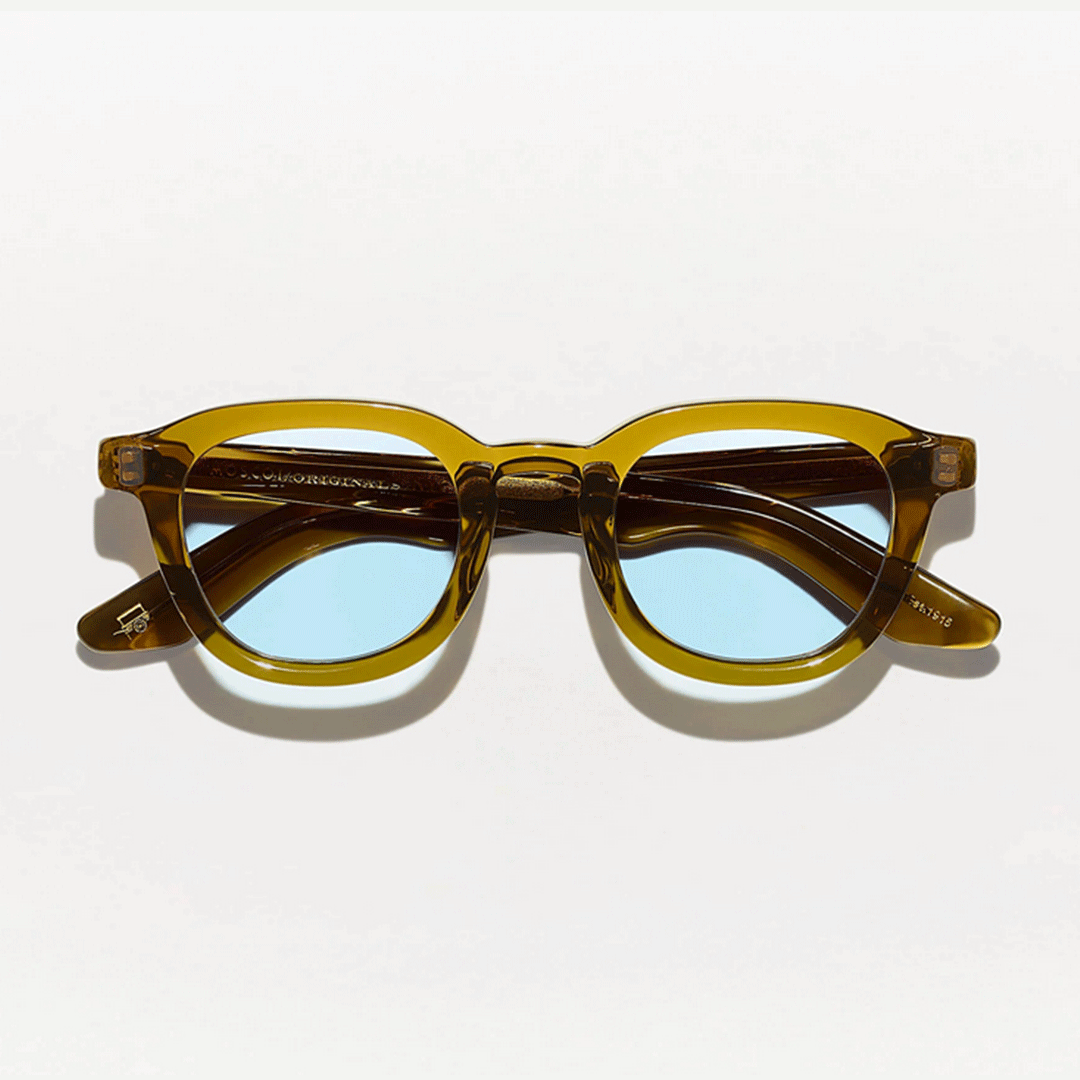 Moscot | Dahven Polychrome | Olive Brown