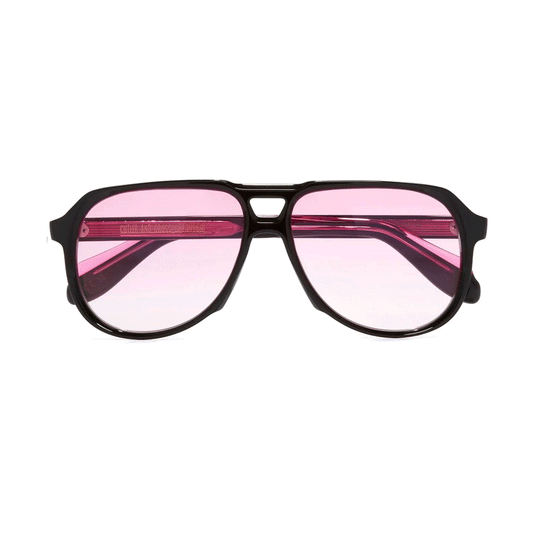 Cutler & Gross | 9782 | Black on Pink