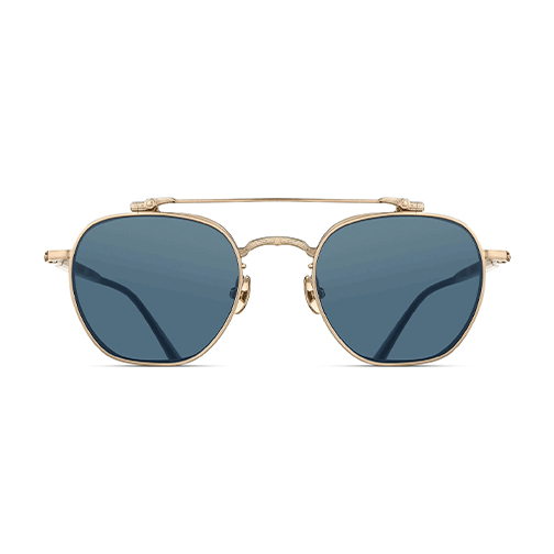 MATSUDA | M3148 | Brushed Gold - Blue Grey