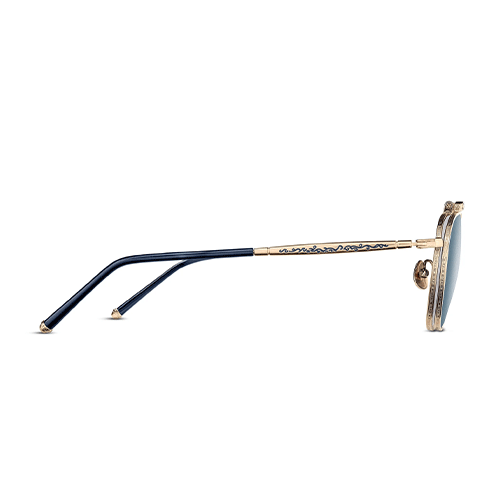 MATSUDA | M3148 | Brushed Gold - Blue Grey