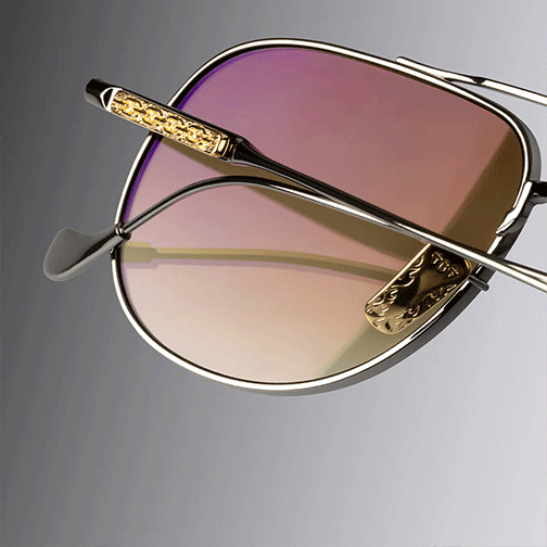 Cutler & Gross | The Great Frog Idol Aviator Sunglasses | Gun Metal