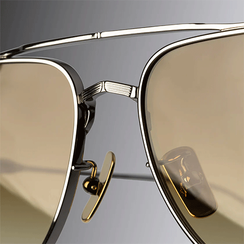 Cutler & Gross | The Great Frog Idol Aviator Sunglasses | Gun Metal