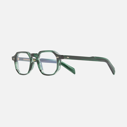 Cutler & Gross | GR11 | Striped Dark Green
